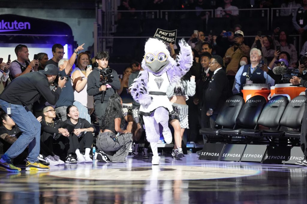 Mystery Egg Hatches: Valkyries Debut Violet the Raven at Halftime&nbsp;Show